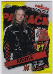 Riddle [Yellow] Wrestling Cards 2021 Topps Slam Attax Chrome WWE Prices