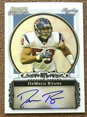 DeMeco Ryans [Autograph] #BS-DRY Football Cards 2006 Bowman Sterling Prices