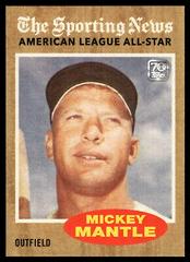 Mickey Mantle #28 Baseball Cards 2021 Topps x Mickey Mantle Prices