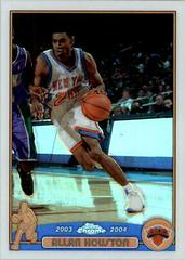 Allan Houston #39 Basketball Cards 2003 Topps Chrome Prices