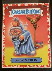 Magic Merlin [Red] #74a Garbage Pail Kids Book Worms Prices