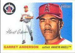 Garret Anderson Baseball Cards 2004 Topps Heritage Prices