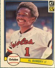 Alonza Bumbry #153 Baseball Cards 1982 Donruss Prices