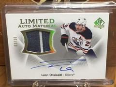 Leon Draisaitl #LAM-LD Hockey Cards 2021 SP Authentic Limited Auto Material Prices