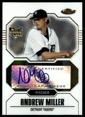 Andrew Miller [Autograph] #151 Baseball Cards 2007 Finest Prices