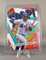Francisco Lindor [Red] #OS-14 Baseball Cards 2023 Topps Pristine Oh Snap Prices