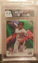 Juan Soto [Green Refractor] #29 Baseball Cards 2018 Bowman's Best Prices