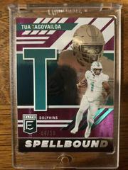 Tua Tagovailoa [Purple] #SB-TT1 Football Cards 2023 Panini Donruss Elite Spellbound Prices