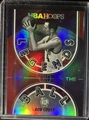 Bob Cousy Basketball Cards 2021 Panini Hoops Legends of the Ball Prices