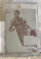 Klay Thompson [Print Plate Cyan 1/1] Basketball Cards 2012 Panini Totally Certified Prices