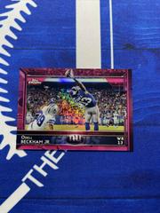 Odell Beckham Jr. [One Hand Catch Pink Refractor] #18 Football Cards 2015 Topps Chrome Prices