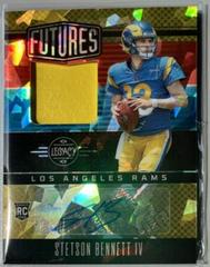 Stetson Bennett IV [Yellow Diamond] #FAPS-33 Football Cards 2023 Panini Legacy Futures Patch Autographs Prices