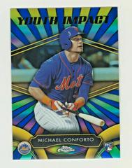 Michael Conforto Baseball Cards 2016 Topps Chrome Youth Impact Prices