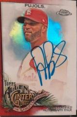 Albert Pujols [Red] #AGA-AP Baseball Cards 2022 Topps Allen & Ginter Chrome Autographs Prices
