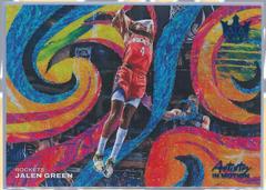 Jalen Green [Amethyst] #2 Basketball Cards 2022 Panini Court Kings Artistry in Motion Prices