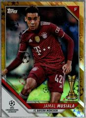 Jamal Musiala [Gold Starball] Soccer Cards 2021 Topps UEFA Champions League Prices