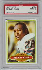 Beasley Reece #374 Football Cards 1980 Topps Prices