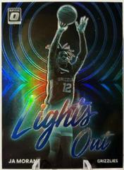Ja Morant [Blue] #2 Basketball Cards 2022 Panini Donruss Optic Lights Out Prices