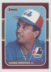 Hubie Brooks #91 Baseball Cards 1987 Donruss Opening Day Prices