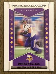 Justin Jefferson [Purple] #MM-12 Football Cards 2022 Panini Rookies & Stars Man In Motion Prices
