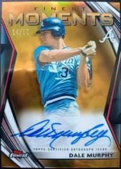 Dale Murphy [Gold Refractor] Baseball Cards 2021 Topps Finest Moments Autographs Prices