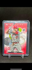 Mike Trout [Red] #1 Baseball Cards 2022 Topps Inception Prices