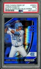 Aaron Sabato [Blue & Carolina Blue Hyper] #PDP27 Baseball Cards 2020 Panini Prizm Draft Picks Prices