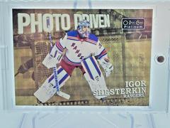 Igor Shesterkin [Golden Treasure] Hockey Cards 2022 O-Pee-Chee Platinum Photo Driven Prices