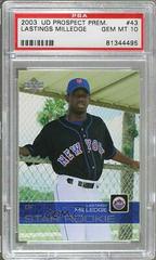 Lastings Milledge #43 Baseball Cards 2003 Upper Deck Prospect Premieres Prices