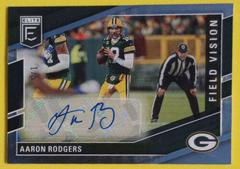 Aaron Rodgers [Autograph] #FV4 Football Cards 2022 Panini Donruss Elite Field Vision Prices