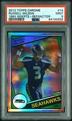 Russell Wilson [Refractor] Football Cards 2012 Topps Chrome 1984 Inserts Prices
