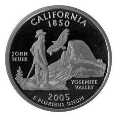 2005 S [SILVER CALIFORNIA PROOF] Coins State Quarter Prices
