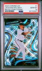 Jackson Holliday [Cosmic] #1 Baseball Cards 2023 Panini Chronicles Revolution Prices