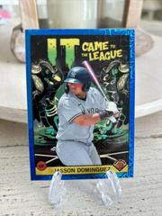 Jasson Dominguez [Blue Refractor Mega Box Mojo] #ICFL-8 Baseball Cards 2022 Bowman Chrome It Came To The League Prices