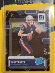 Bailey Zappe [Black] Football Cards 2022 Panini Clearly Donruss Prices