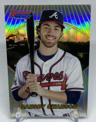 Dansby Swanson [Orange Refractor] #96BB-DS Baseball Cards 2016 Bowman's Best 1996 Prices
