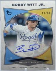 Bobby Witt Jr [Black] #AC-BW Baseball Cards 2023 Topps Brooklyn Collection Autographs Prices