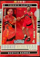 Scottie Barnes [Cracked Ice] #4 Basketball Cards 2021 Panini Contenders Rookie of the Year Prices