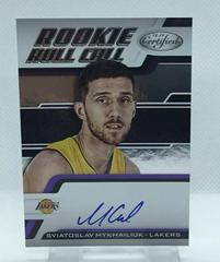 Svi Mykhailiuk #MS Basketball Cards 2018 Panini Certified Rookie Roll Call Autographs Prices