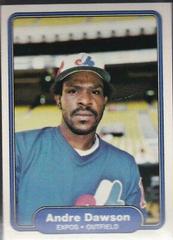 Andre Dawson #187 Baseball Cards 1982 Fleer Prices