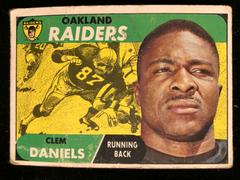 Clem Daniels #90 Football Cards 1968 Topps Prices