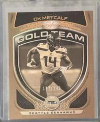 DK Metcalf [Bronze] #GT-12 Football Cards 2021 Panini Certified Gold Team Prices