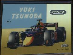 Yuki Tsunoda [Gold] #54W-28 Racing Cards 2020 Topps Chrome Formula 1 1954 World on Wheels Prices