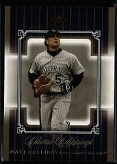 Matt Holliday Baseball Cards 2005 Fleer Classic Clippings Prices