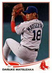Daisuke Matsuzaka Baseball Cards 2013 Topps Prices