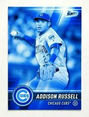 Addison Russell [Blue] #43 Baseball Cards 2017 Topps Bunt Prices