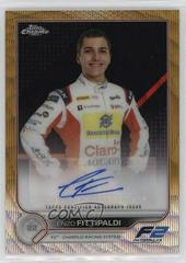 Enzo Fittipaldi [Gold Wave] #CAC-EF Racing Cards 2022 Topps Chrome Formula 1 Autographs Prices