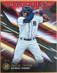 Jace Jung [Red Foil] #49 Baseball Cards 2023 Bowman Inception Prices