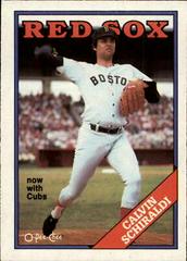 Calvin Schiraldi #62 Baseball Cards 1988 O Pee Chee Prices