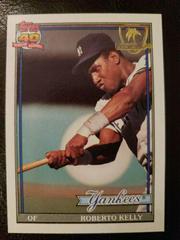 Roberto Kelly #11 Baseball Cards 1991 Topps Desert Shield Prices